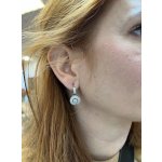 Exkluzivní náušnice osazené přírodními diamanty briliantového brusu 2,20 ct