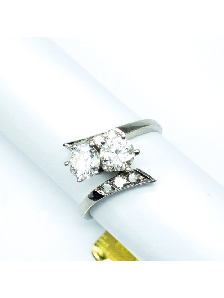 Briliantový prsten, 0,92 ct