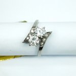 Briliantový prsten, 0,92 ct