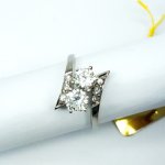 Briliantový prsten, 0,92 ct