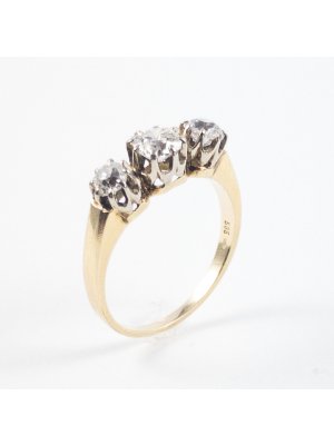 Briliantový prsten 0,85 ct