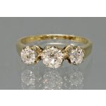 Briliantový prsten 0,85 ct