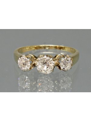 Briliantový prsten 0,85 ct