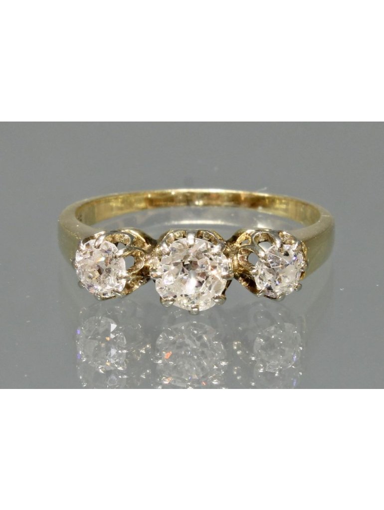 Briliantový prsten 0,85 ct