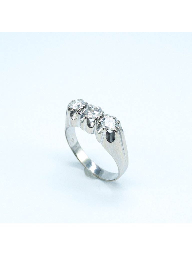 Briliantový prsten, 0,84 Ct