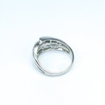 Moderní prsten s brilianty 0,53 ct