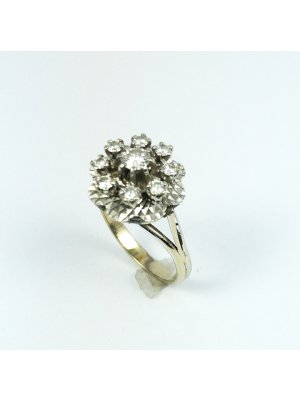 Briliantový prsten 0,47 ct