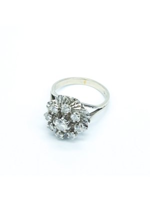 Briliantový prsten 0,47 ct