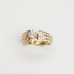 Briliantový prsten 0,65 ct