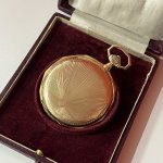 Zlaté kapesní hodinky Union Horlogére