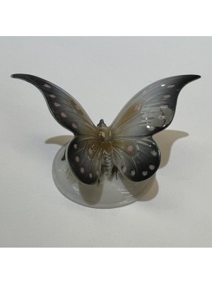 Rosenthal, porcelánový motýl s růžovými tečkami