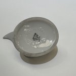 Rosenthal, porcelánový motýl s růžovými tečkami