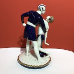 Royal Dux, Rudolph Valentino, kobaltovýporcelán