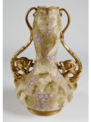 Amphora,R.St.K.,Secesní váza s rybami