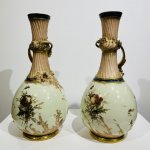 Amphora,R.St.K.,Secesní párové vázy s ruční malbou