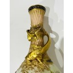 Amphora,R.St.K.,Secesní párové vázy s ruční malbou