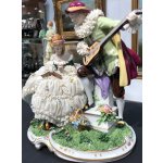 Volkstedt - Rudolstadt, Romantické dostaveníčko, velké porcelánové sousoší
