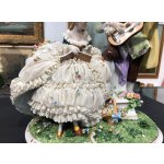 Volkstedt - Rudolstadt, Romantické dostaveníčko, velké porcelánové sousoší