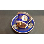 Porcelánový šálek s podšálkem,Art Deco