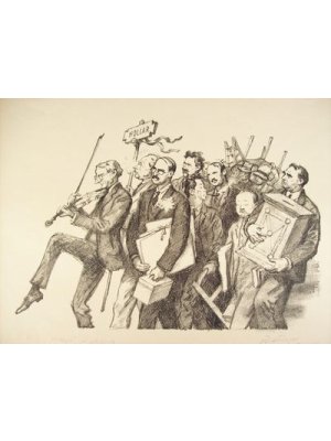 Hugo Boettinger, 1928 , Hollar se stěhuje