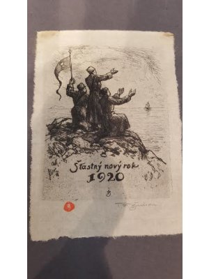 Tavík František Šimon,Šťastný nový rok 1920