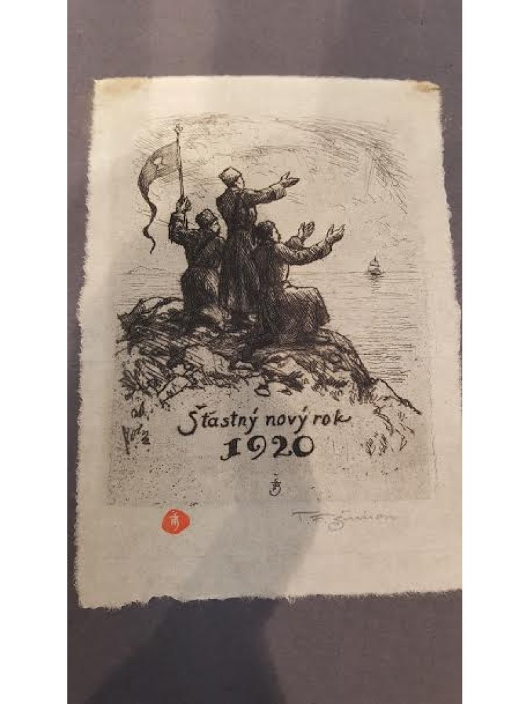 Tavík František Šimon,Šťastný nový rok 1920