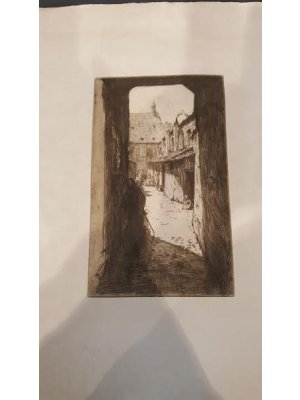 Tavík František Šimon, Pohled do uličky