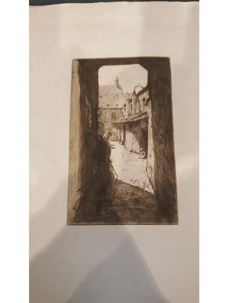 Tavík František Šimon, Pohled do uličky