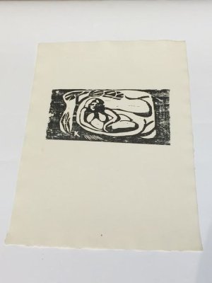 Paul Gauguin,Femme couchée sous un Arbre