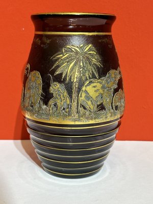 Moser, Rudolf Wels, váza Animor