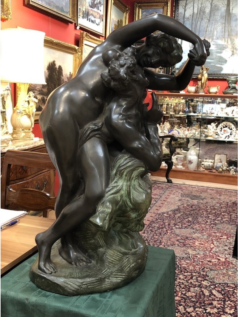 Jef Lambeaux, Satyr a Nymfa
