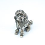 Stříbrná miniatura, pudl