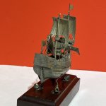 Stříbrný model, plachetnice