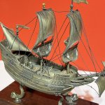 Stříbrný model, plachetnice