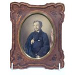 Kolorovaná fotografie,1857