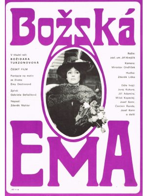 Božská Ema, filmový plakát