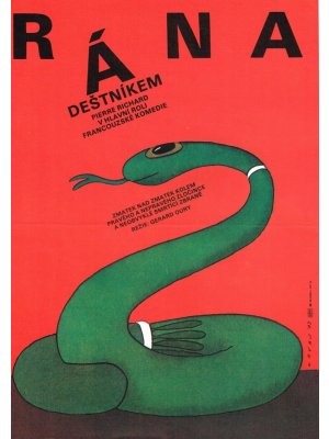 Vladimír Nagaj,Rána deštníkem, filmový plakát