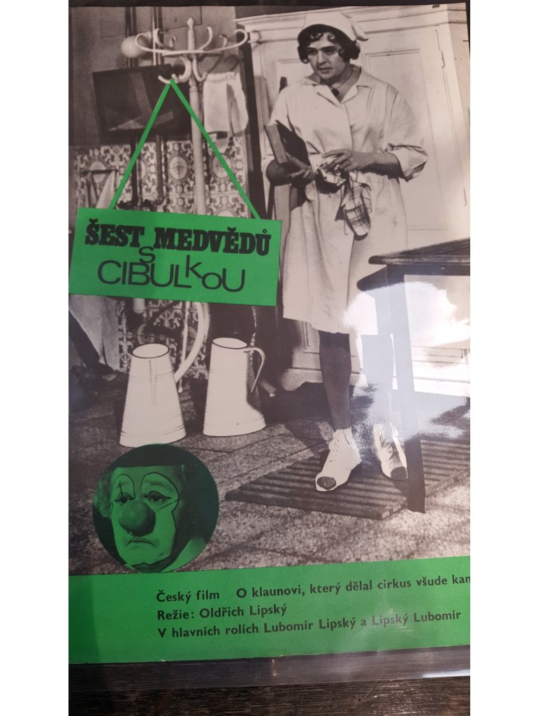 Šest medvědů s Cibulkou III., filmový plakát