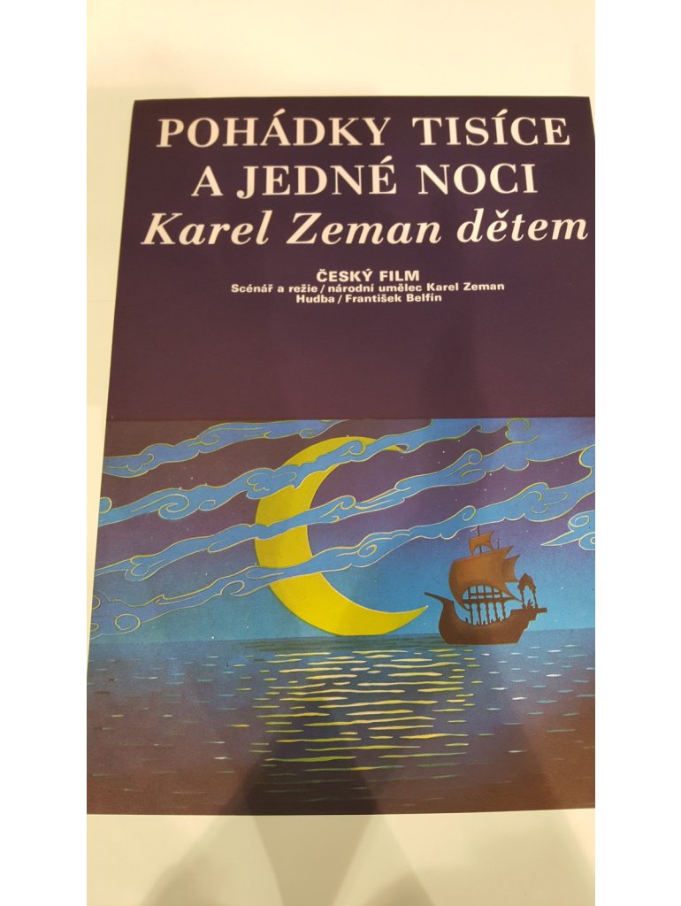 Karel Vaca,Pohádky tisíce a jedné noci, filmový plakát