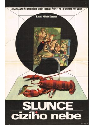 Josef Vyleťal,Slunce cizího nebe, filmový plakát