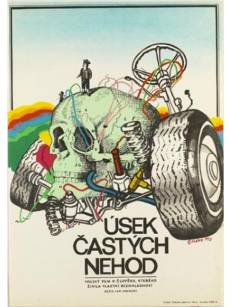 Antonín Sládek, Úsek častých nehod, filmový plakát
