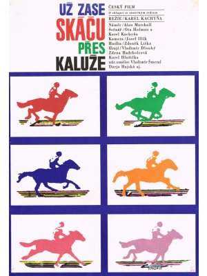 Karel Vaca,Už zase skáču přes kaluže, filmový plakát