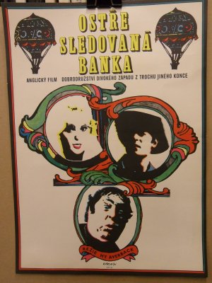 Karel Vaca,Ostře sledovaná banka, filmový plakát