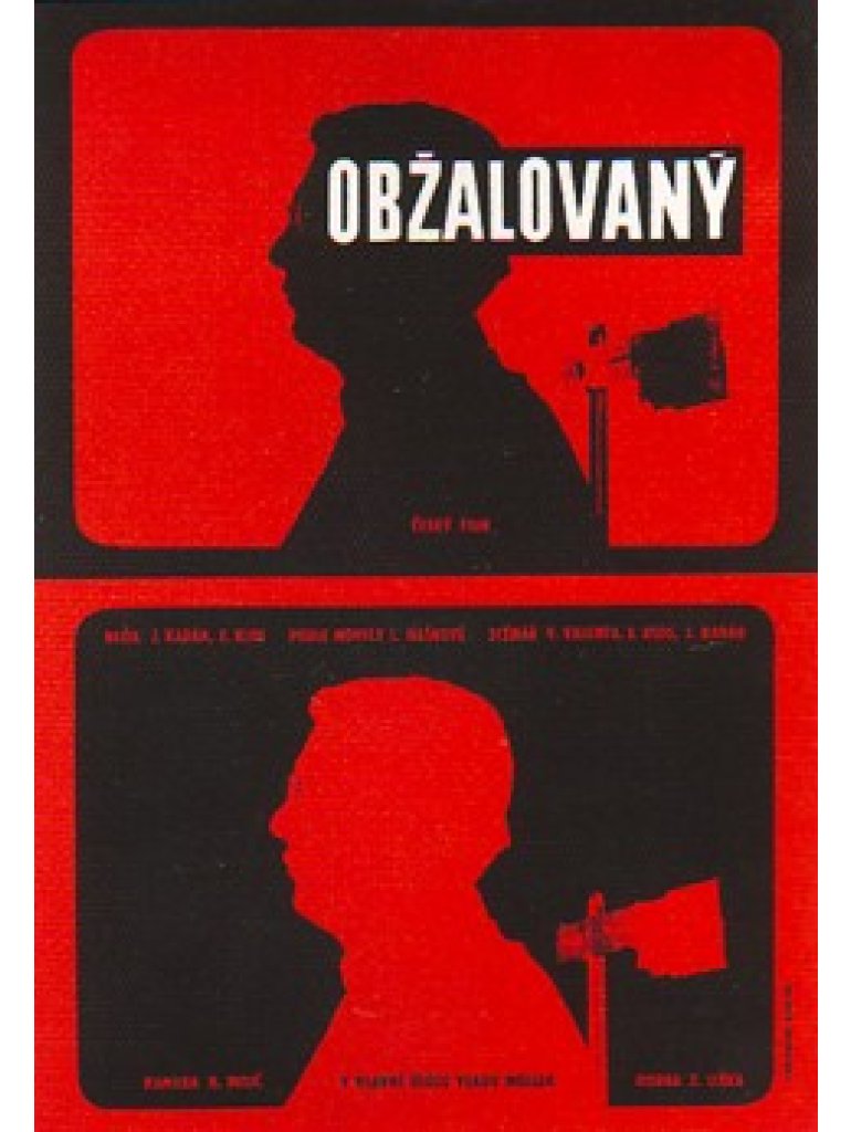 Karel Vaca, Obžalovaný, filmový plakát