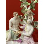 Alt Wien - stará Vídeň, porcelánové sousoší