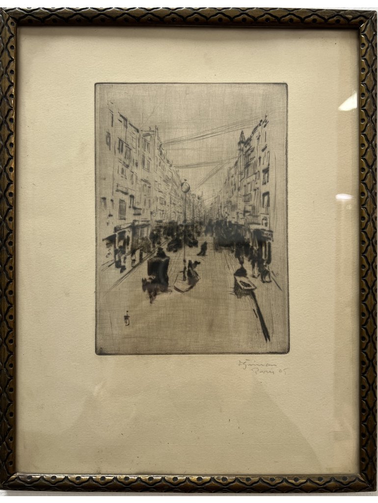 Tavík František Šimon, Paříž,1905