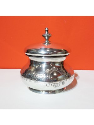 Velká stříbrná dóza