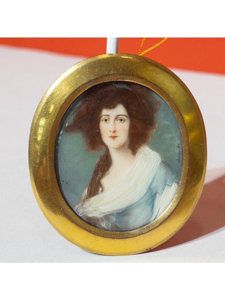 Miniatura, portrét dámy