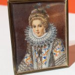 Miniatura, Dáma s límcem