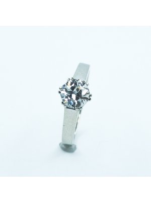 Briliantový prsten 0,85 ct